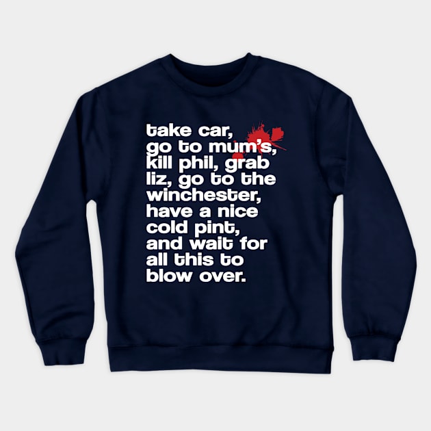 Take car, go to mum's... Crewneck Sweatshirt by RedrockitScott